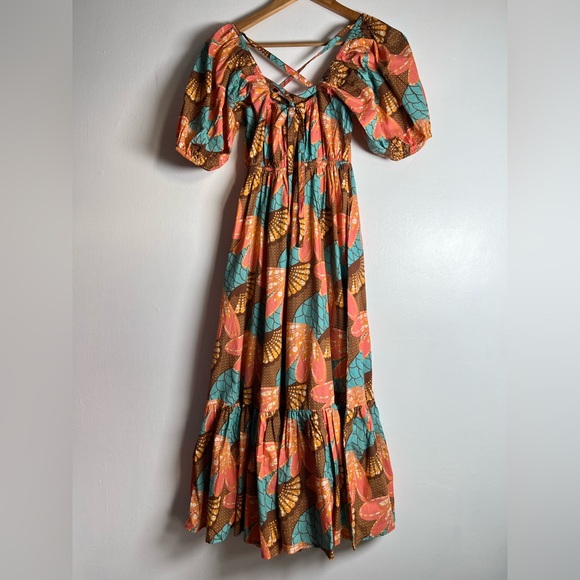 Cleobella Jesse Midi Dress New Sizes XS, L Multi Color - Picture 4 of 16